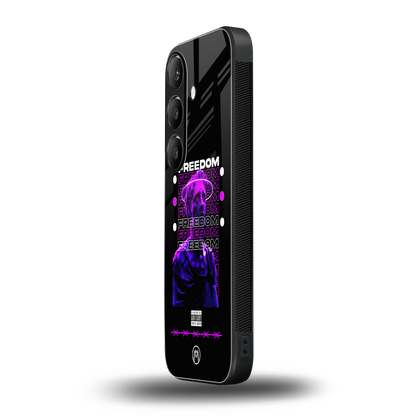 freedom back phone cover | glass case for samsung galaxy s23 plus