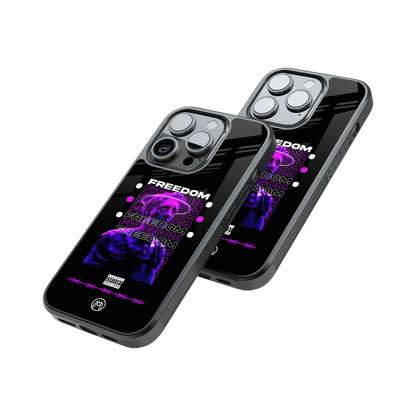 Protective Glass Back Phone Case Compatible with iPhone, Samsung, OnePlus, Pixel & More