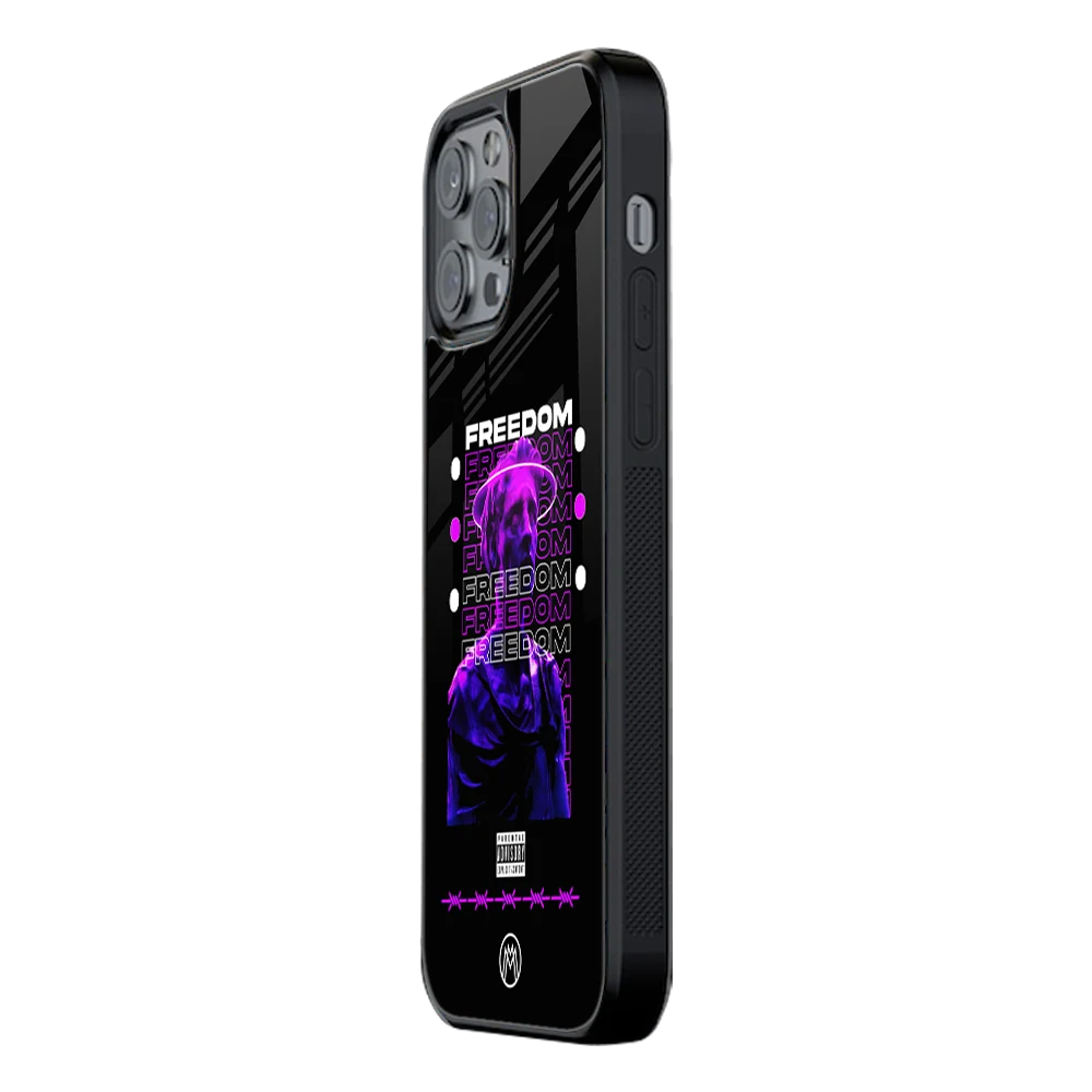 Slim Glass Back Phone Case for Multiple Brands – iPhone, Samsung, Redmi, OnePlus, Oppo, Vivo