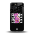 freefall back phone cover | glass case for iphone 13 mini