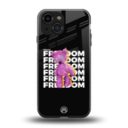 freefall back phone cover | glass case for iphone 13 mini