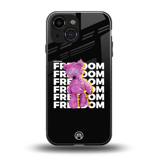 freefall back phone cover | glass case for iphone 13 mini