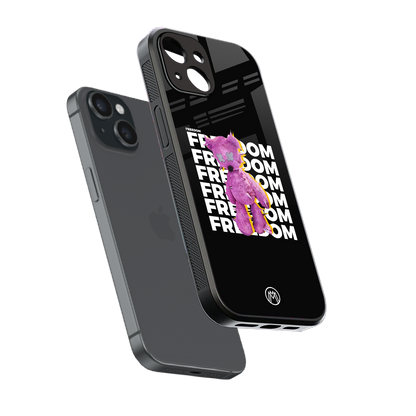 freefall back phone cover | glass case for iphone 13 mini