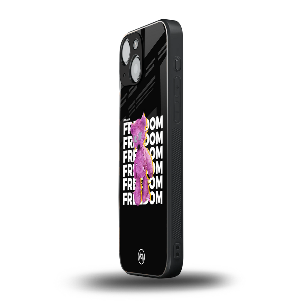 freefall back phone cover | glass case for iphone 13 mini