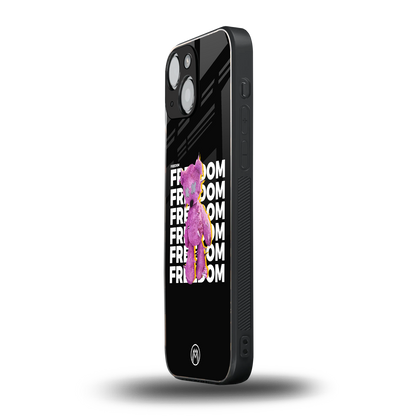 freefall back phone cover | glass case for iphone 13 mini