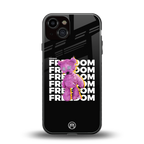 freefall back phone cover | glass case for iphone 13