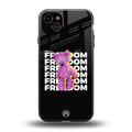 freefall back phone cover | glass case for iphone 15 plus