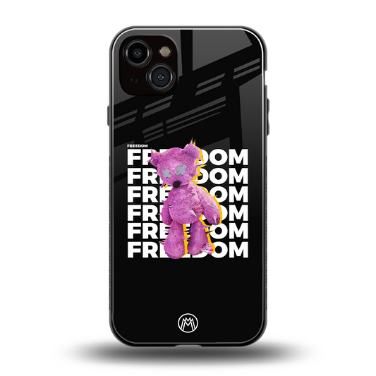 freefall back phone cover | glass case for iphone 14 plus