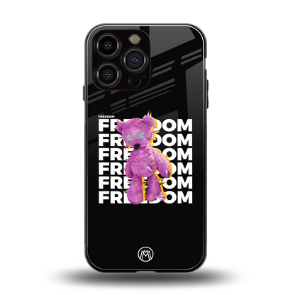 freefall back phone cover | glass case for iphone 14 pro max