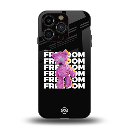 freefall back phone cover | glass case for iphone 14 pro