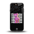 freefall back phone cover | glass case for iphone 16 pro
