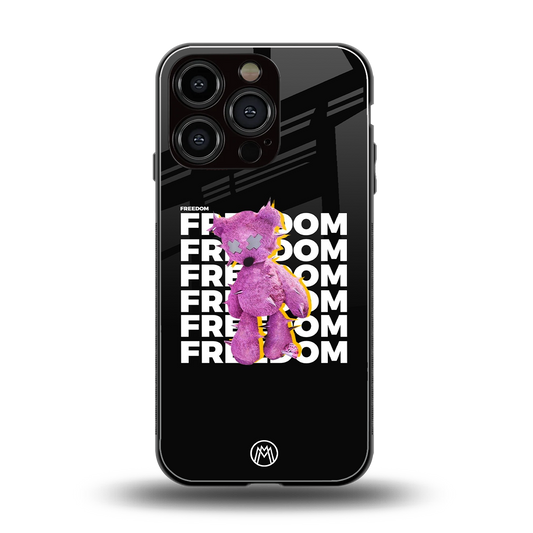 freefall back phone cover | glass case for iphone 16 pro
