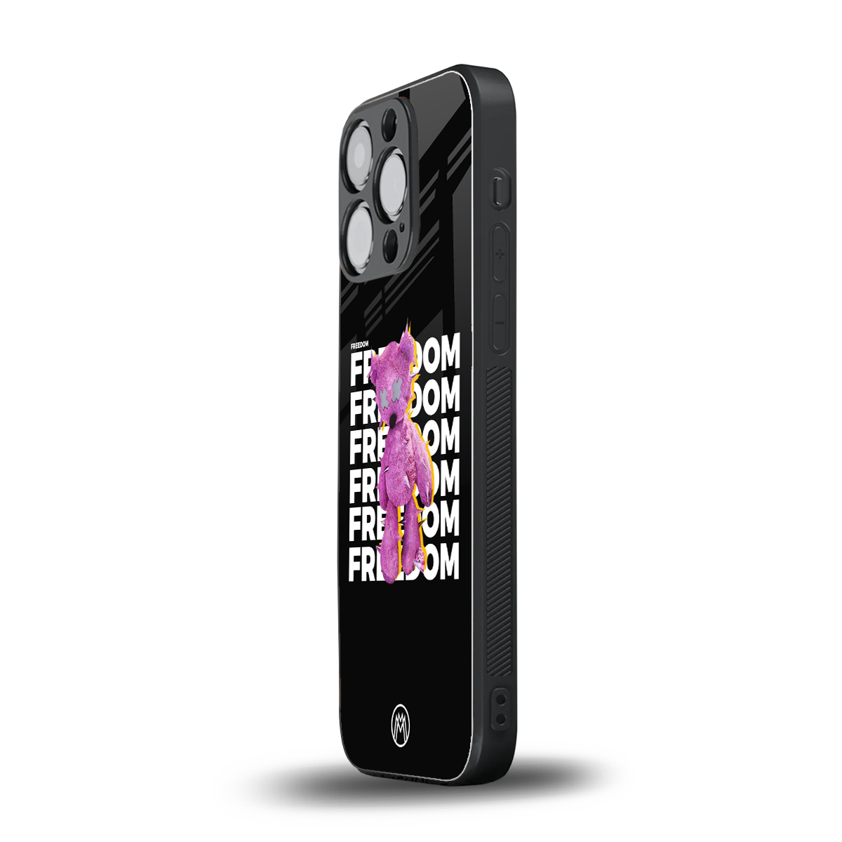 freefall back phone cover | glass case for iphone 16 pro