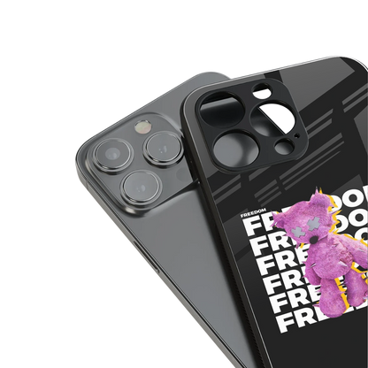 freefall back phone cover | glass case for iphone 16