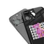 freefall back phone cover | glass case for iphone 16 pro