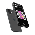 freefall back phone cover | glass case for iphone 16