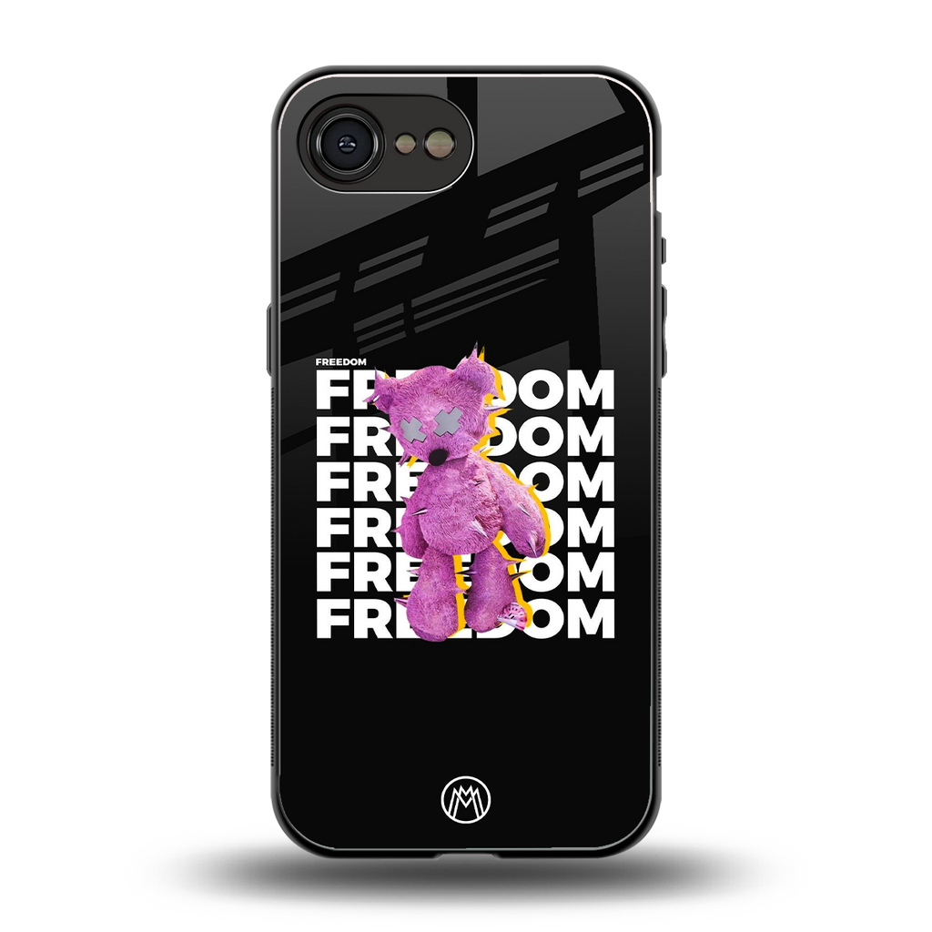 freefall back phone cover | glass case for iphone 16e