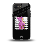 freefall back phone cover | glass case for iphone 16e