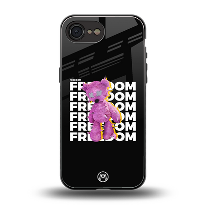 freefall back phone cover | glass case for iphone 16e