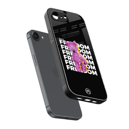 freefall back phone cover | glass case for iphone 16e