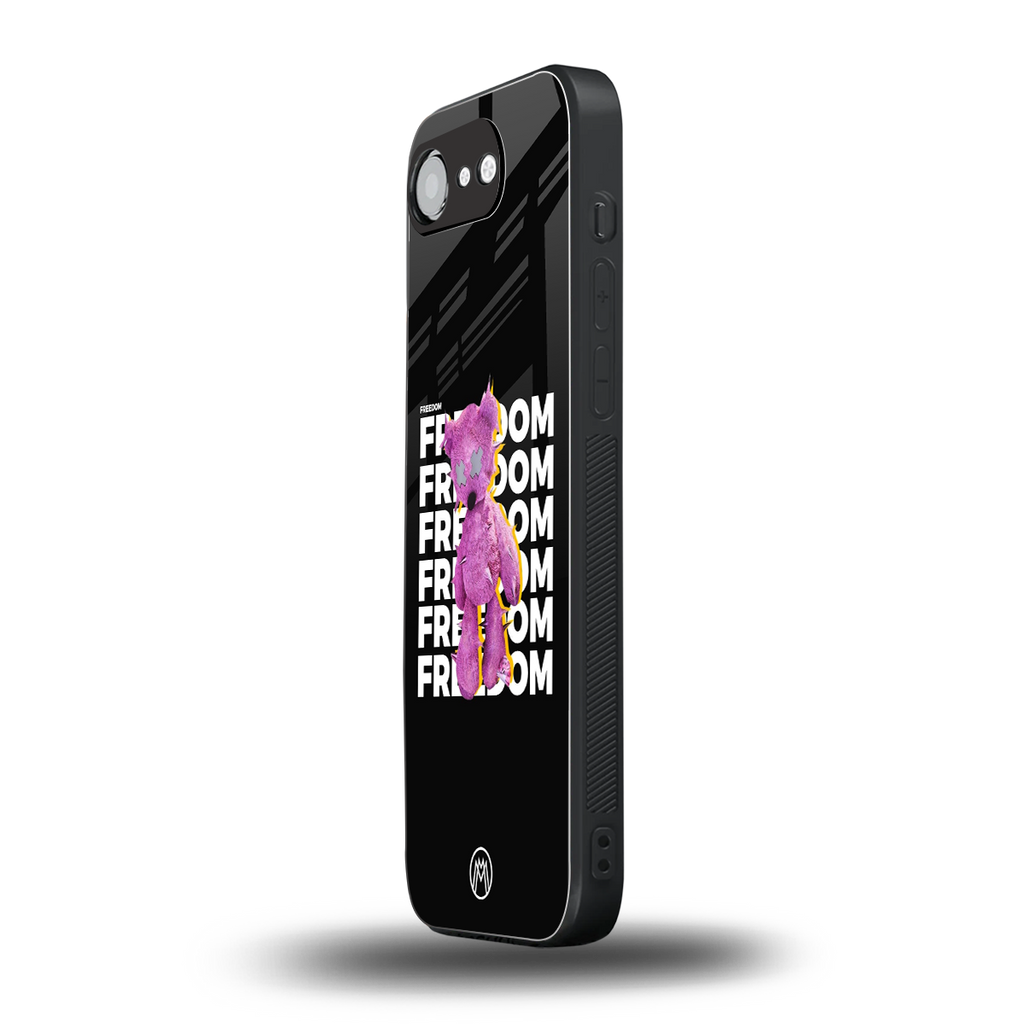 freefall back phone cover | glass case for iphone 16e