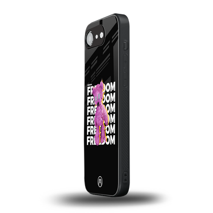 freefall back phone cover | glass case for iphone 16e