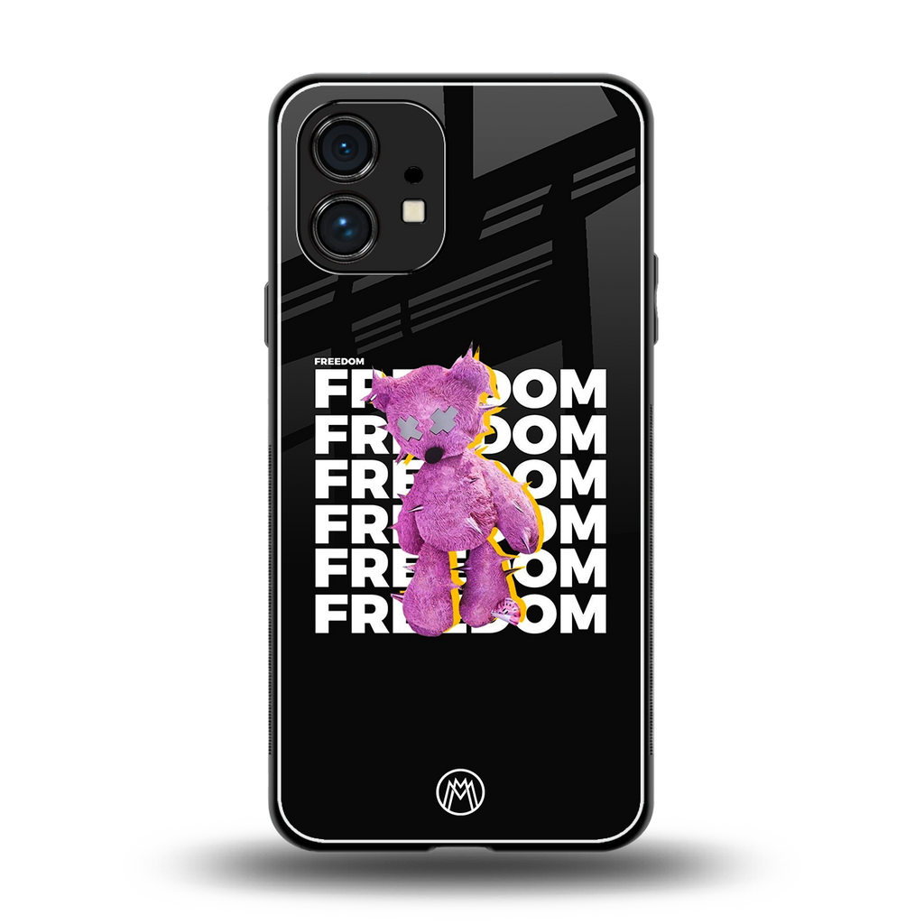 freefall back phone cover | glass case for nothing phone 1