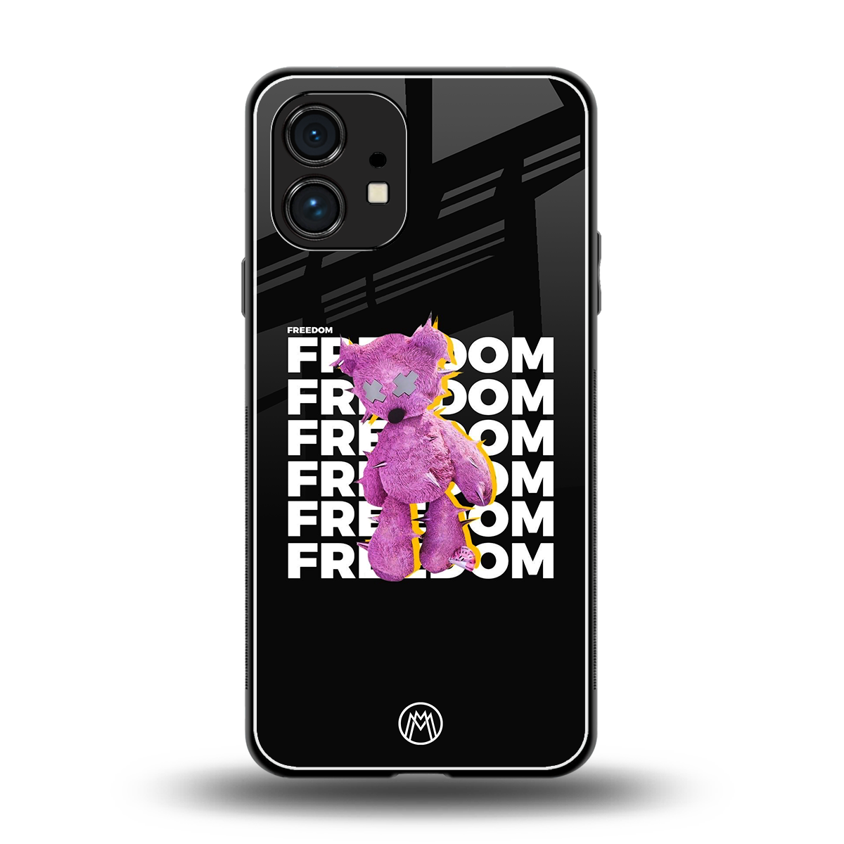 freefall back phone cover | glass case for nothing phone 1