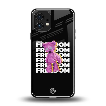 freefall back phone cover | glass case for nothing phone 1
