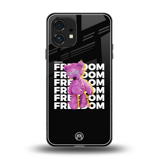 freefall back phone cover | glass case for nothing phone 1
