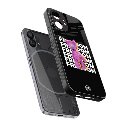 freefall back phone cover | glass case for nothing phone 1