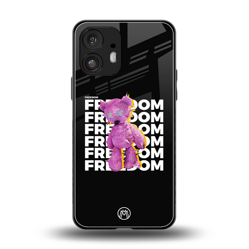 freefall back phone cover | glass case for nothing phone 2