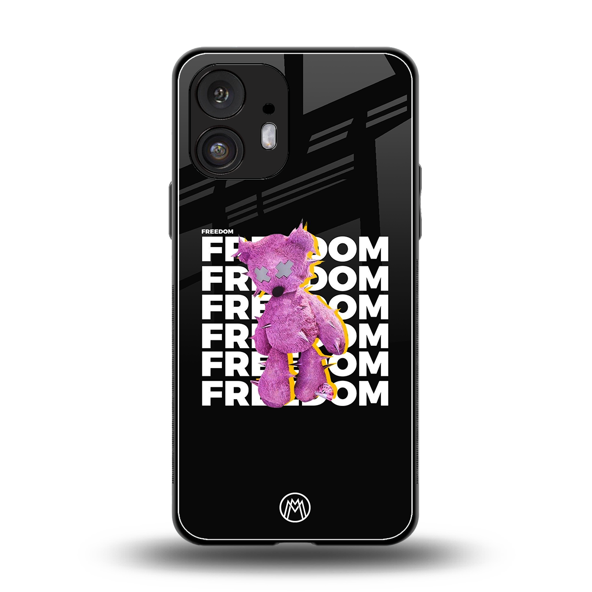 freefall back phone cover | glass case for nothing phone 2