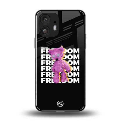 freefall back phone cover | glass case for nothing phone 2