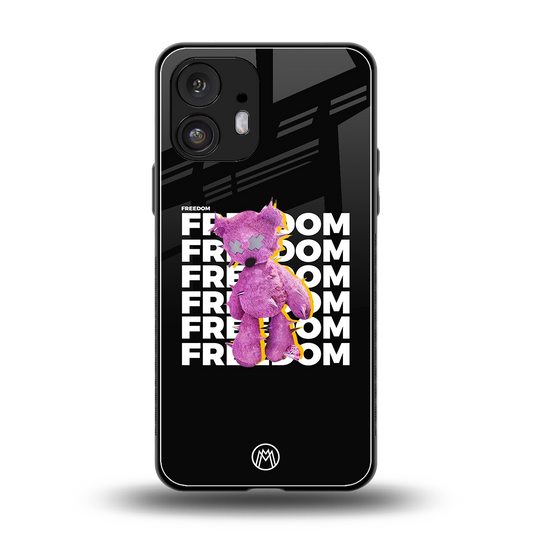 freefall back phone cover | glass case for nothing phone 2