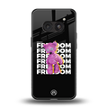 freefall back phone cover | glass case for nothing phone 2a
