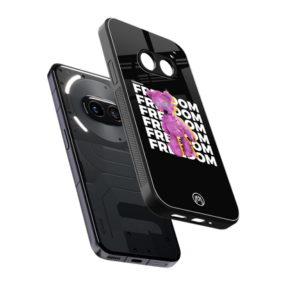 freefall back phone cover | glass case for nothing phone 2a