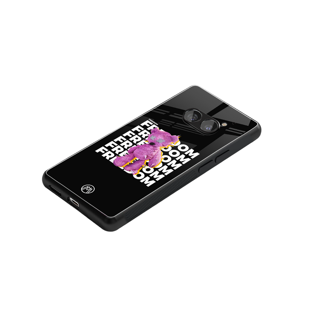 freefall back phone cover | glass case for nothing phone 2a