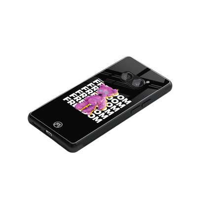 freefall back phone cover | glass case for nothing phone 2a