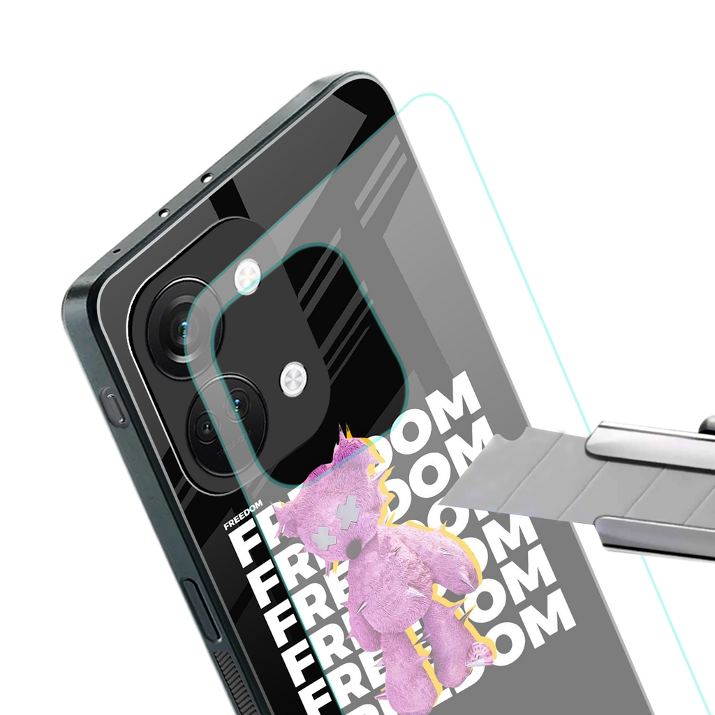 freefall back phone cover | glass case for oneplus nord 3
