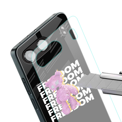 freefall back phone cover | glass case for oneplus nord 4
