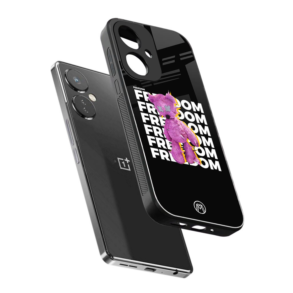 freefall back phone cover | glass case for oneplus nord ce 3
