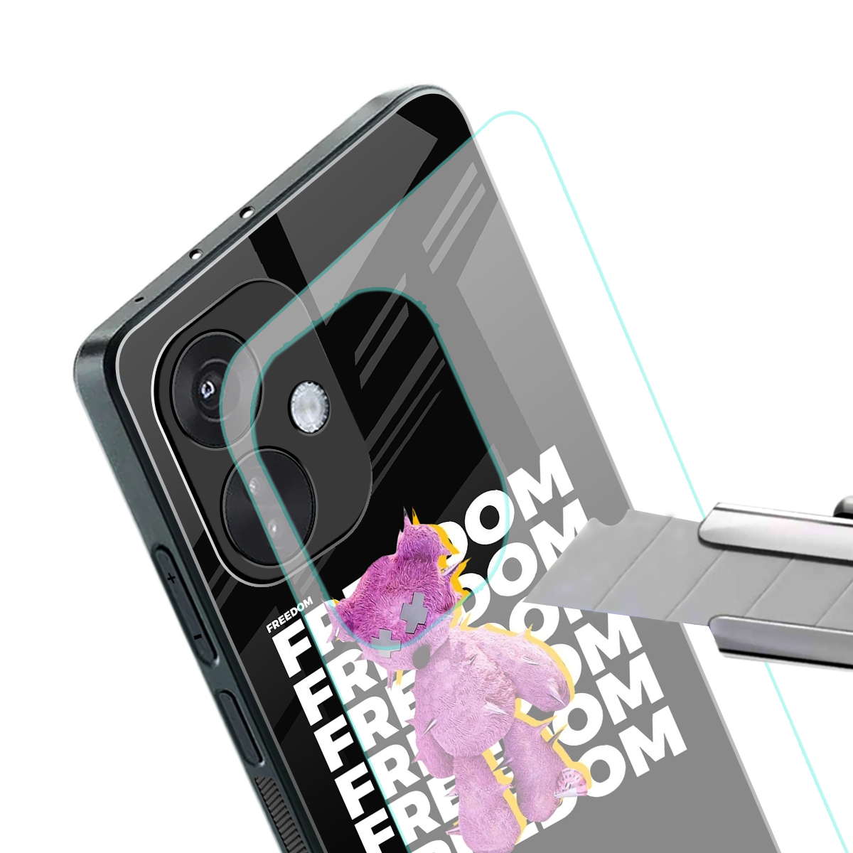 freefall back phone cover | glass case for oneplus nord ce 3