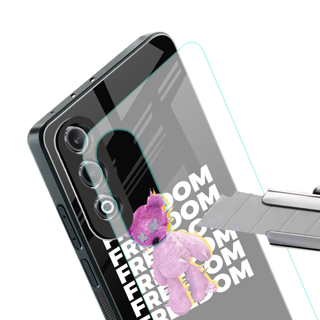 freefall back phone cover | glass case for oneplus nord ce 4