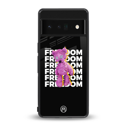 freefall back phone cover | glass case for google pixel 6 pro