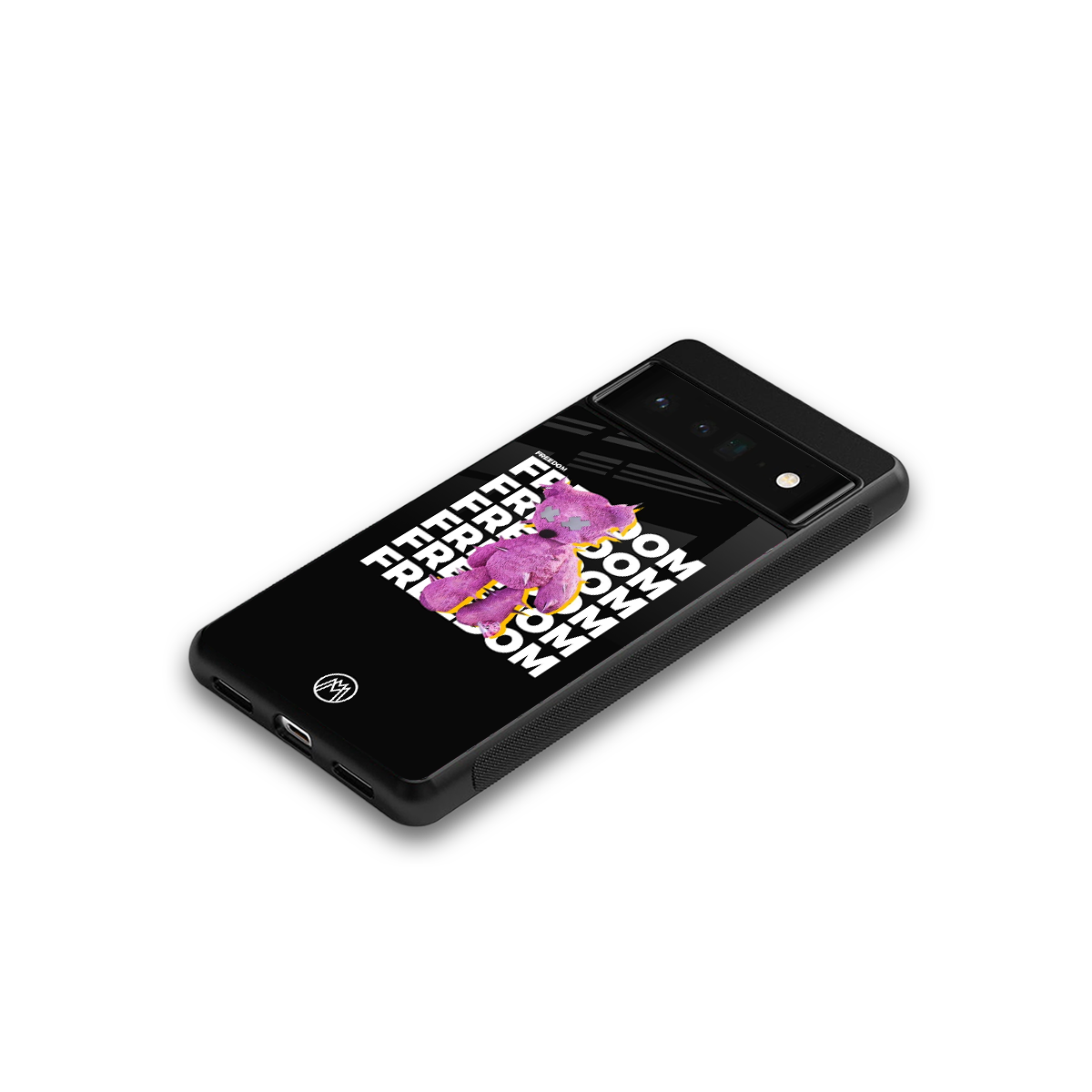 freefall back phone cover | glass case for google pixel 6 pro