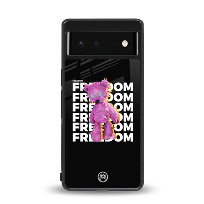 freefall back phone cover | glass case for Google Pixel 6A