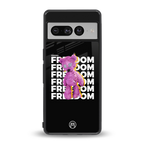 freefall back phone cover | glass case for google pixel 7 pro