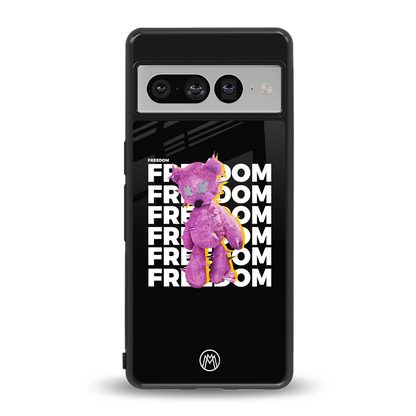 freefall back phone cover | glass case for google pixel 7 pro