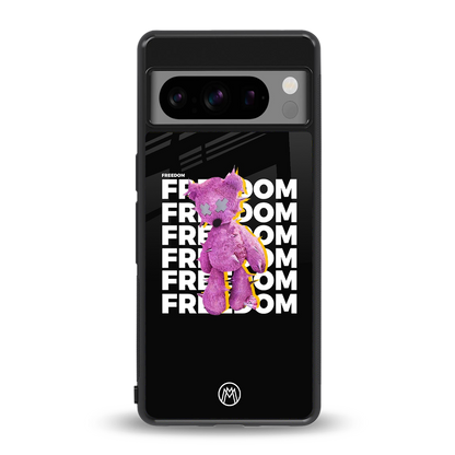 freefall back phone cover | glass case for google pixel 8 pro